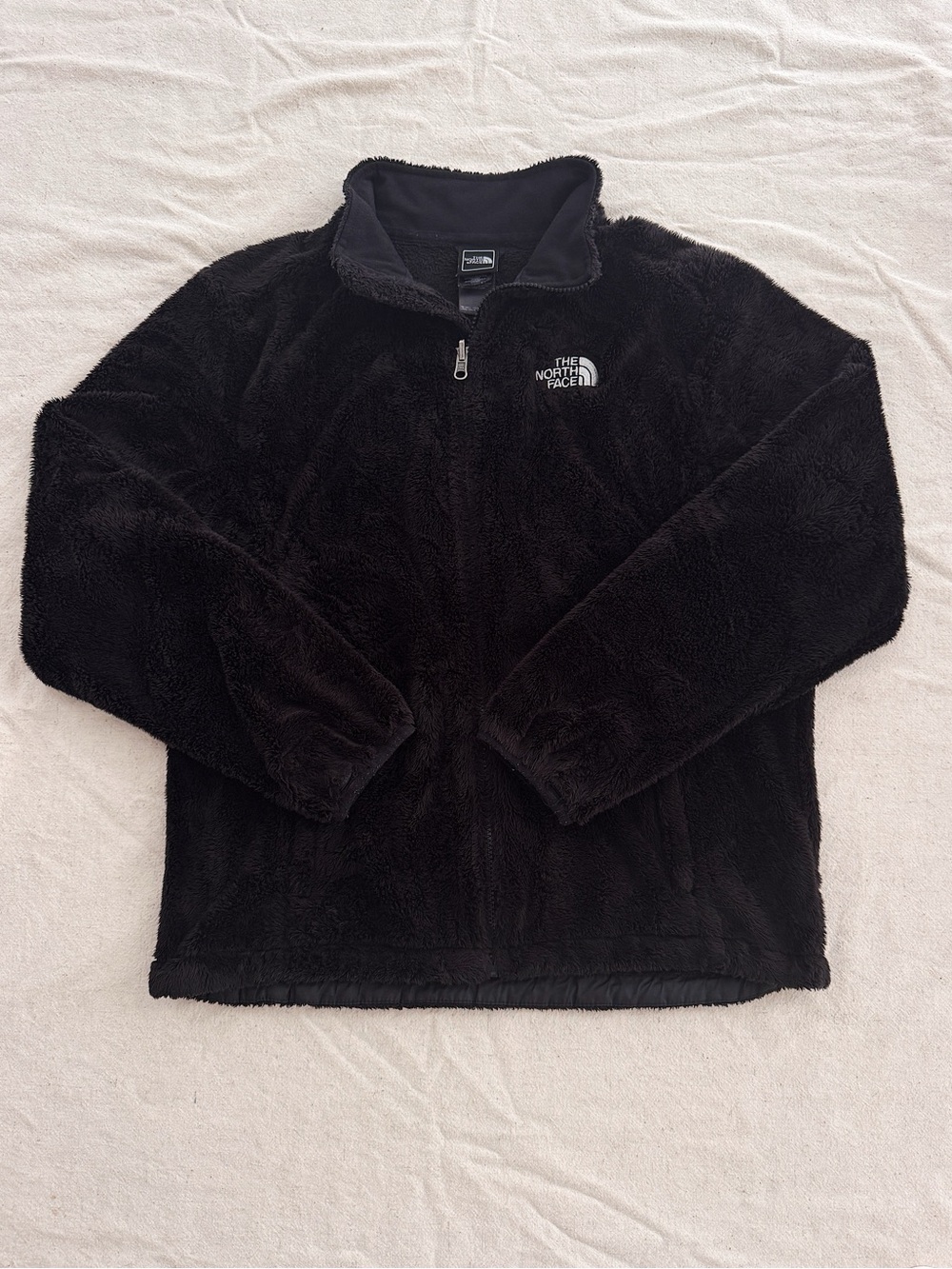 North Face Fuzzy Full Zip Osito Fleece Jacket Size Large